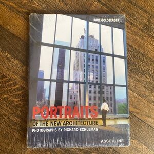 NWT book Portraits of the New Architecture by Paul Goldberg, Assouline